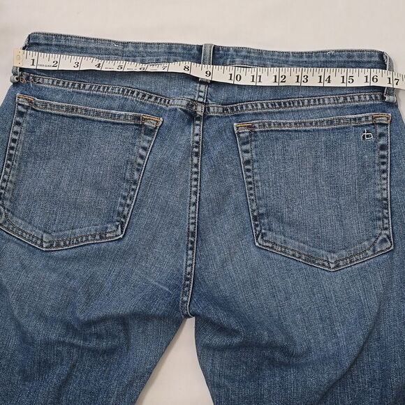 RAG AND BONE Classic Blue Denim Jeans 29 - Picture 4 of 9